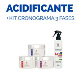 Acidificante + Kit Cronograma 3 fases