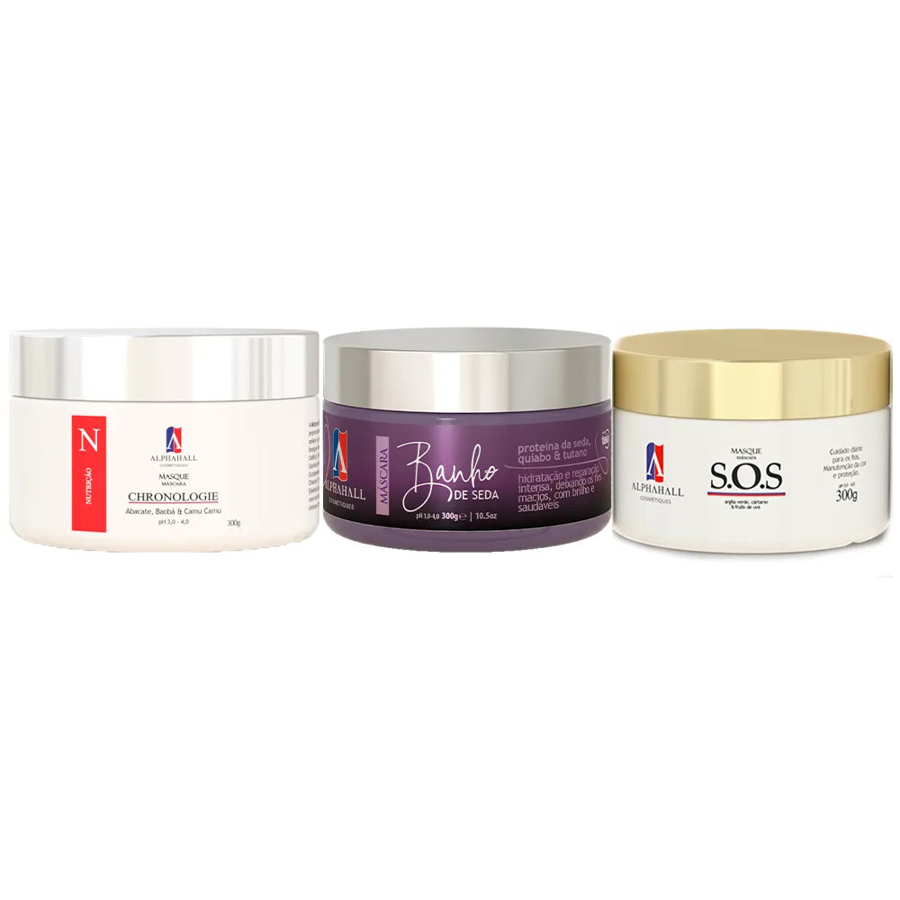 Kit Cronograma Diferenciado 03 Potes Manutenção