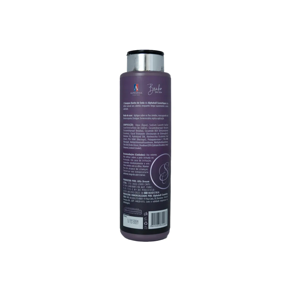 Shampoo Banho de Seda Profissional 1L