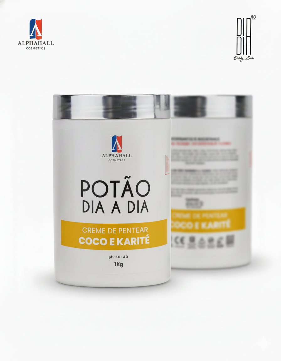 Potão Dia a Dia – Creme de Pentear Óleo de Argan 1kg
