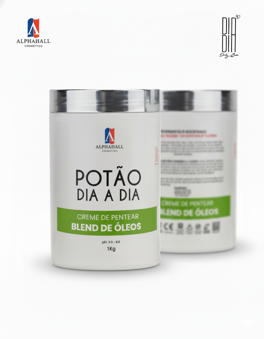 Potão Dia a Dia – Creme de Pentear Blend de Óleos 1 kg