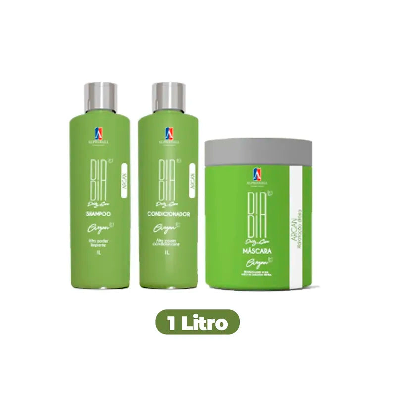 Kit Argan Dia a Dia 3 Itens 1L