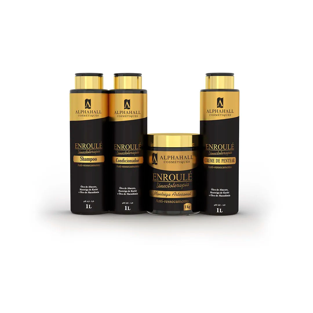 Kit Enroulé Manteiga Artesanal Anti-Ressecamento 1L